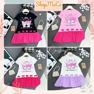 Váy đầm xoè đuôi cá Kuromi cho bé gái