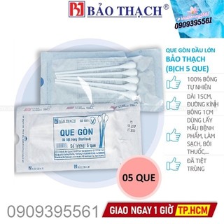 Que Gòn Đầu Lớn Bảo Thạch (Bịch 5 Que)