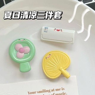 Kẹp tóc quạt ngọt ngào dễ thương mùa hè Hàn Quốc mới