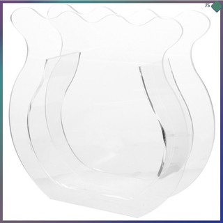 Bình Trong Suốt Acrylic Đa Năng Chậu Hoa Trang Trí Bể Cá Cho Phòng Khách Trang Trí Tinh Tế Giá Đỡ Bàn Trang Trí Hộ Gia Đình junshao