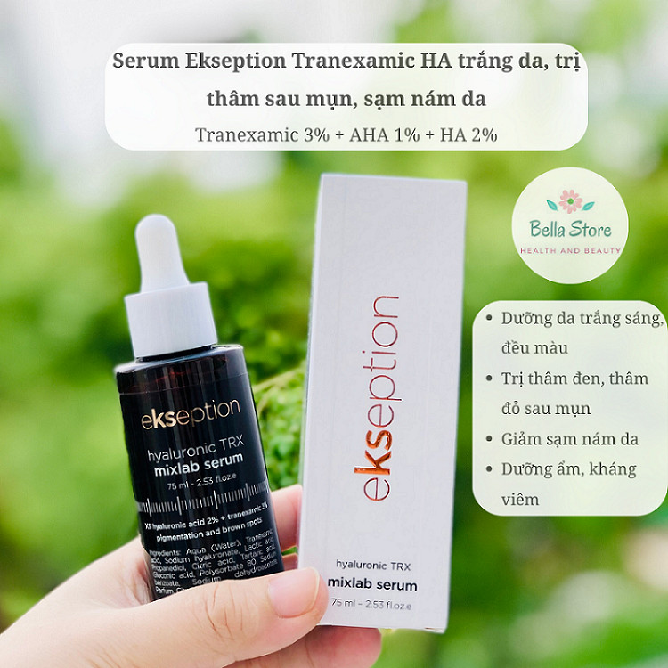 Serum trắng da mờ thâm sạm Ekseption TRX Tranexamic Acid & HA