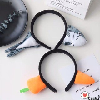 Cài tóc hình cà rốt/ cá mập dễ thương vui nhộn cho nữ