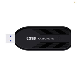 Ezcap331 4K Liên Kết Máy Ảnh Ghi Video 1080P Thông Qua Máy Ảnh DSLR Máy Quay Hỗ Trợ Phát Trực Tiếp Mini HD Thiết Bị Chụp