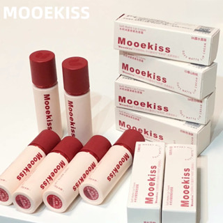 MOOEKISS Son bóng lì không dính đường viền môi dưỡng ẩm cho môi