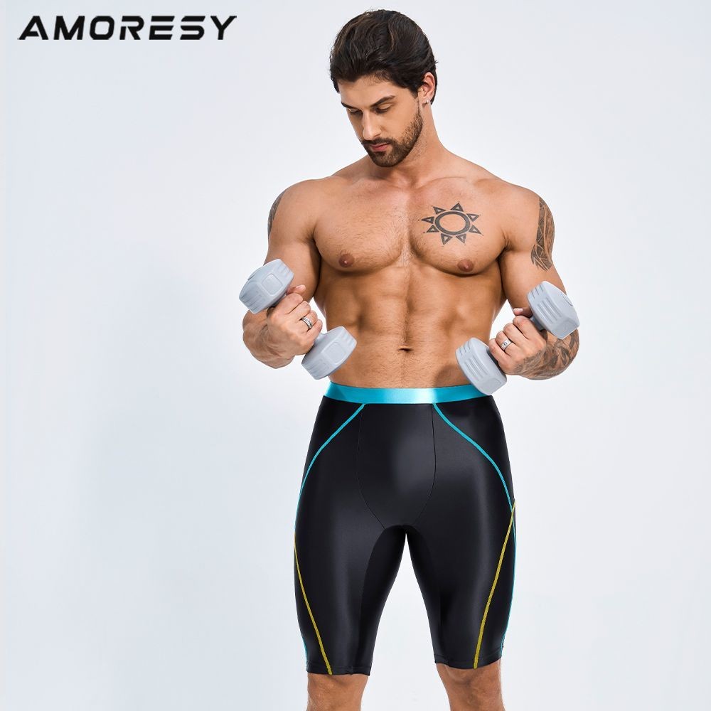 ♥ Chất lượng cao / 25 mặt hàng phổ biến ♥ Quần short thể thao dài đến đầu gối AMORESY Spartacus Seri