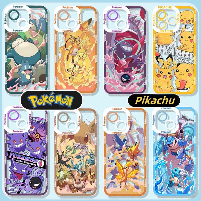 Ốp Lưng Cho Samsung Galaxy S25 Ultra S24 Plus S24FE S23FE A16 5G J2 J7 Prime J6 Plus Pokémon Gengar 