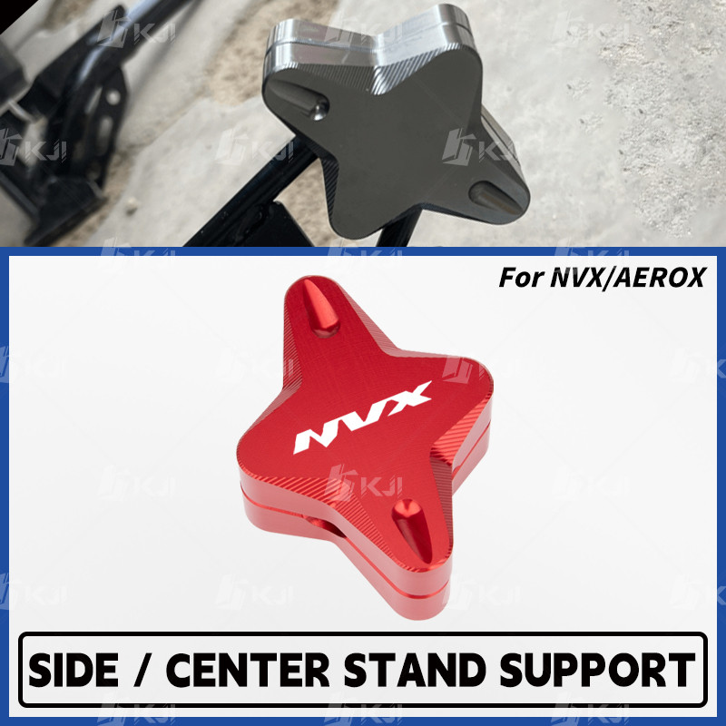 Dành Cho Xe Yamaha NVX AEROX 155 / 125 / ALPHA TURBO Chân Đế Miếng Lót Một Mặt Chân Đá Phóng To Bao