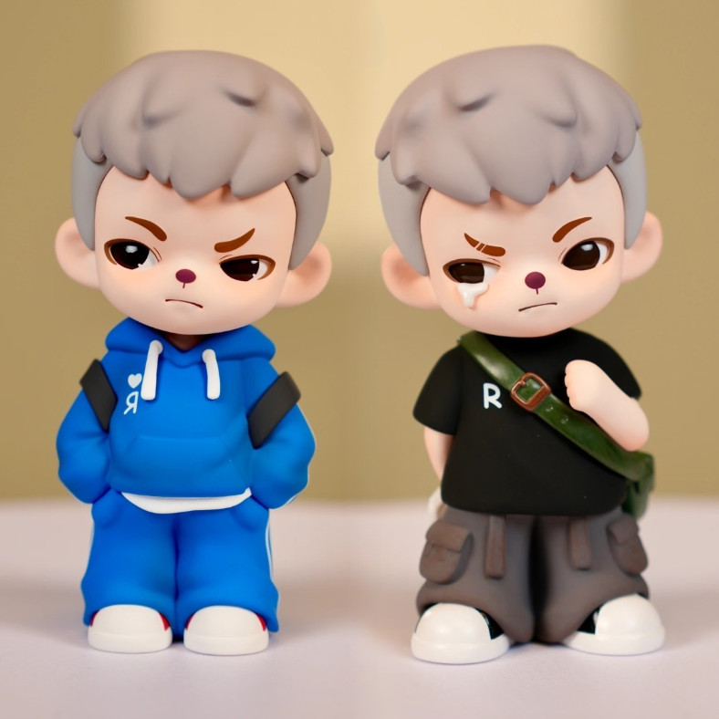 [Chính hãng] tnt space rayan Youth Time Series Hộp mù Búp bê Nhân vật hành động Đồ chơi thời trang Q