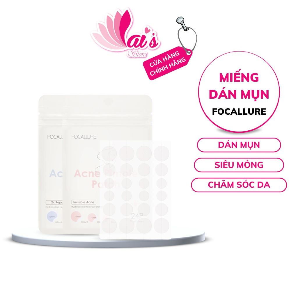 Miếng Dán Mụn FOCALLURE Tái Tạo Chăm Sóc Làn Da 2g Siêu Mỏng Trong Suốt Không Thấm Nước | BigBuy360 - bigbuy360.vn