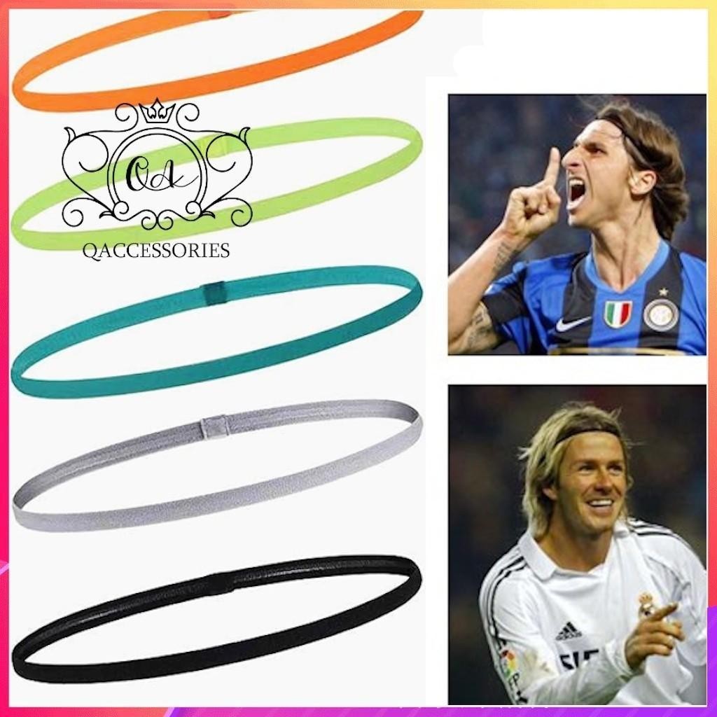 [Fr] Băng đô thể thao nam nữ đeo trán chặn mồ hôi chống trượt gym yoga KPOP Hàn Quốc UNISEX Headband