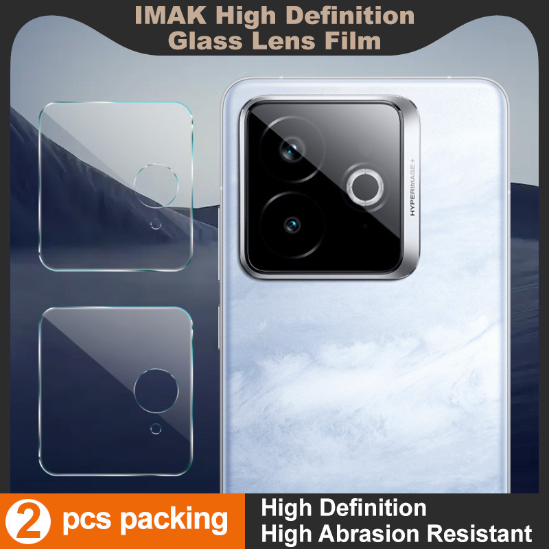 Chính Hãng iMak Cho Realme GT7 Pro Racing 5G Ống Kính Máy Ảnh HD Kính Cường Lực Bảo Vệ Màn Hình Phim