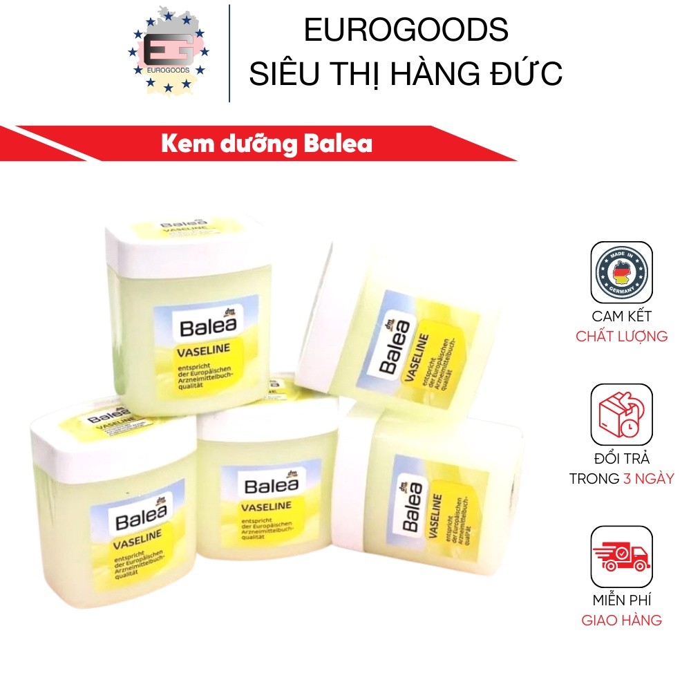 Kem dưỡng da Balea Đức ⚡ GIÁ TỐT NHẤT ⚡ Kem Nẻ Vaseline Balea 125ml Cấp Ẩm Dưỡng Da Chống Nẻ Khô Da