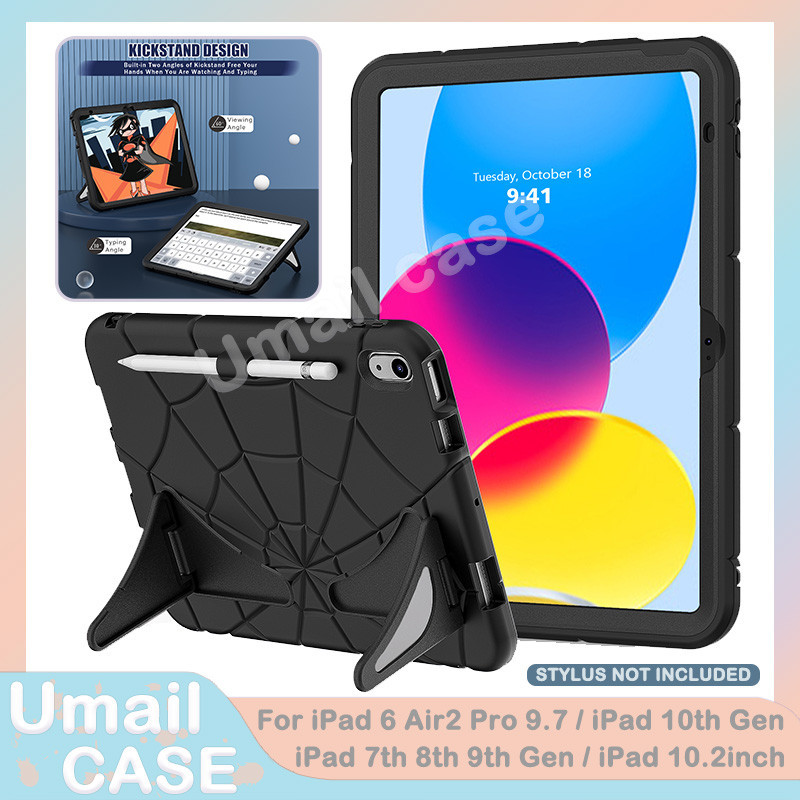 Ốp Chống Sốc Chắc Chắn Cho iPad 7 8 9th Gen 10.2 iPad 6 Air2 9.7 2017 2018 iPad 10th Gen 10.9 Vỏ Bảo
