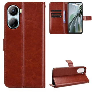 Dành Cho ZTE Libero 5G IV Ốp Lưng Full Cover Bao Da Lật Ốp Lưng Điện Thoại Di Động Libero5G IV 2024 Vỏ Da Thẻ