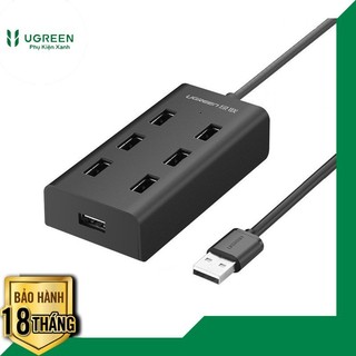 Bộ chia usb 2.0 ra 7 cổng ugreen 30374 chính hãng cao cấp