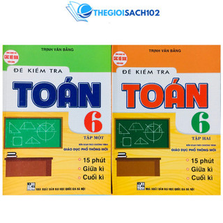 Sách - đề kiểm tra toán 6