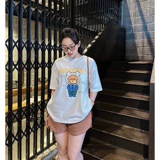 Set short gấu cam