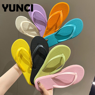 YUNCI  dép cross sục nữ 2024 HOTSALE Giày slip-on Phong cách thể thao Phong cách Phối hợp dễ dàng Đệm êm Đàn hồi FDL2440TTR 16Z240418