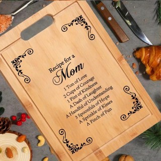Thớt Khay Gỗ Cá Tính Cắt Trái Cây