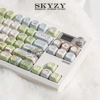 Walla Walla Keycaps Dễ Thương SOA Hồ Sơ The Boy and the Heron Anime PBT Dye Sub Bàn Phím Cơ Keycap
