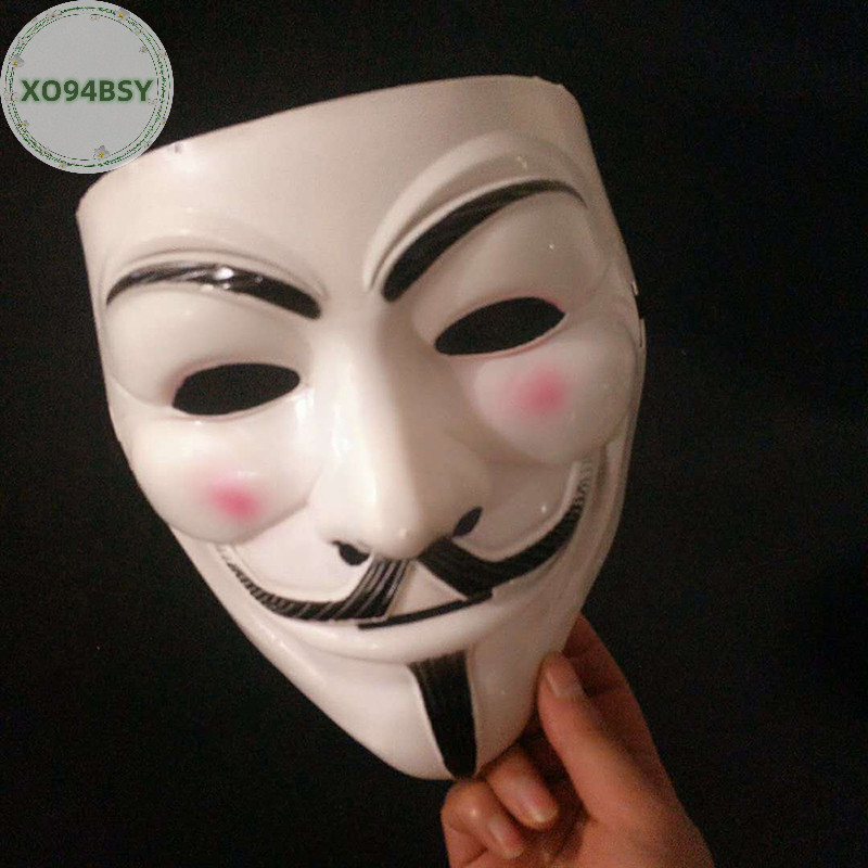 Xo94bsy V cho Vendetta Mặt nạ kinh dị Halloween Mặt nạ tiệc Mặt nạ hóa trang Joker Maska VN