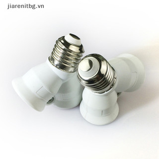 Jj vít e27 đèn đế led bóng đèn ổ cắm e27 đến 2-e27 bộ chia adapter giá đỡ đèn e27 ổ cắm bóng đèn giá đỡ vn