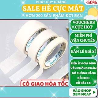 Combo 4 cuộn băng keo giấy 1.2cm hoặc 2 cuộn 2.3cm hoặc 1 cuộn 4.6 cm ( Chọn phân loại ) ✔️ FREESHIP 🚚 - Phát Huy Hoàng