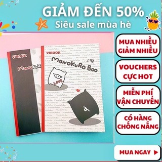 Tập 200 trang, tập sinh viên Monokuro Boo giá rẻ 📕 FREESHIP 🚛 - Nguyễn Thùy Store