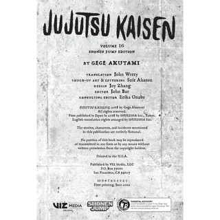 Jujutsu Kaisen 16 (English Edition)