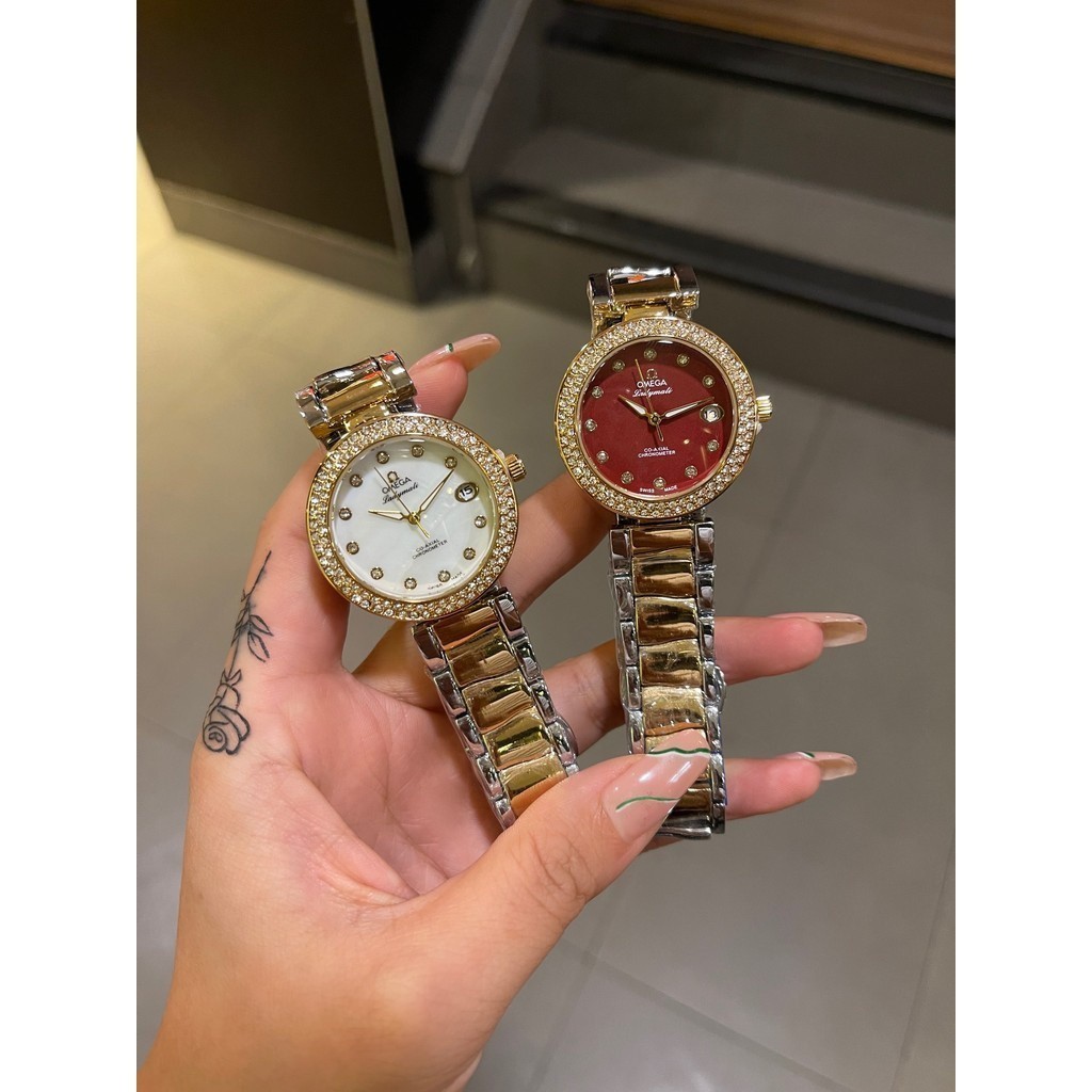 Đồng hồ thạch anh Omega AAA Đồng hồ nữ Đồng hồ thời trang Đồng hồ công sở