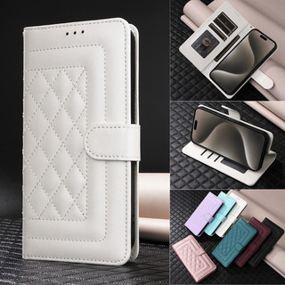 Vỏ PU Chất Lượng Cao Cho Samsung A34 A54 A70 A70S S23 FE Plus Ultra 5G Bao Da Lật Thời Trang Lưới Sáng Bóng Ví Nữ Dây Đứng Bao Khe Cắm Ảnh