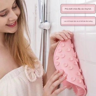 Tấm Silicon Hít Chà Lưng, Chân Massage Đa Năng
