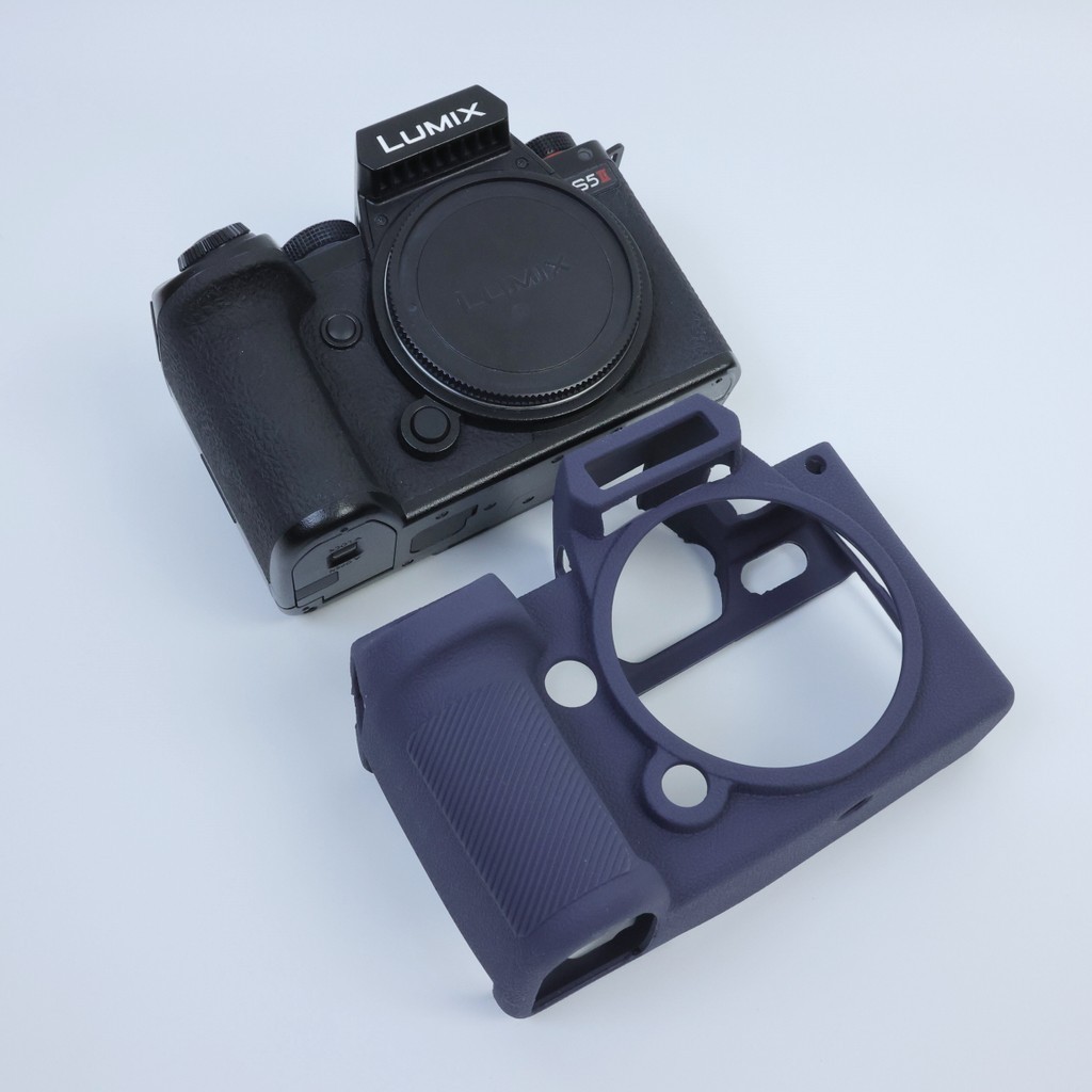 Thích Hợp Cho Panasonic Lumix S5M2 Ốp Lưng Silicon Túi Camera Bảo Vệ S5M2 Micro Đơn Bảo Vệ Di Động