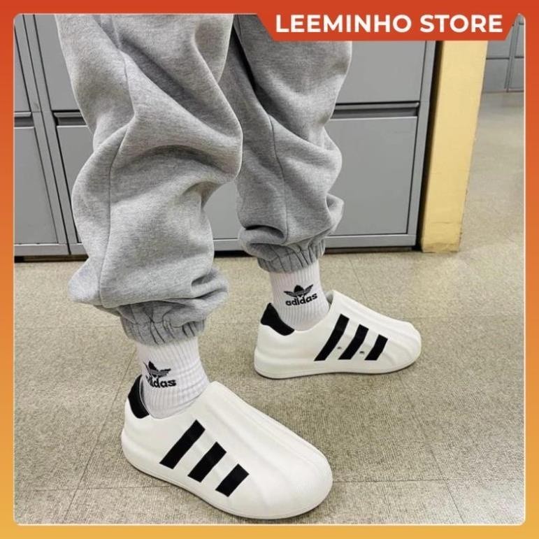 Giày Sneaker Adidas Adifom Superstar đen trắng , Giầy thể thao nam nữ ADS Adifom SC from dáng 3D độc lạ