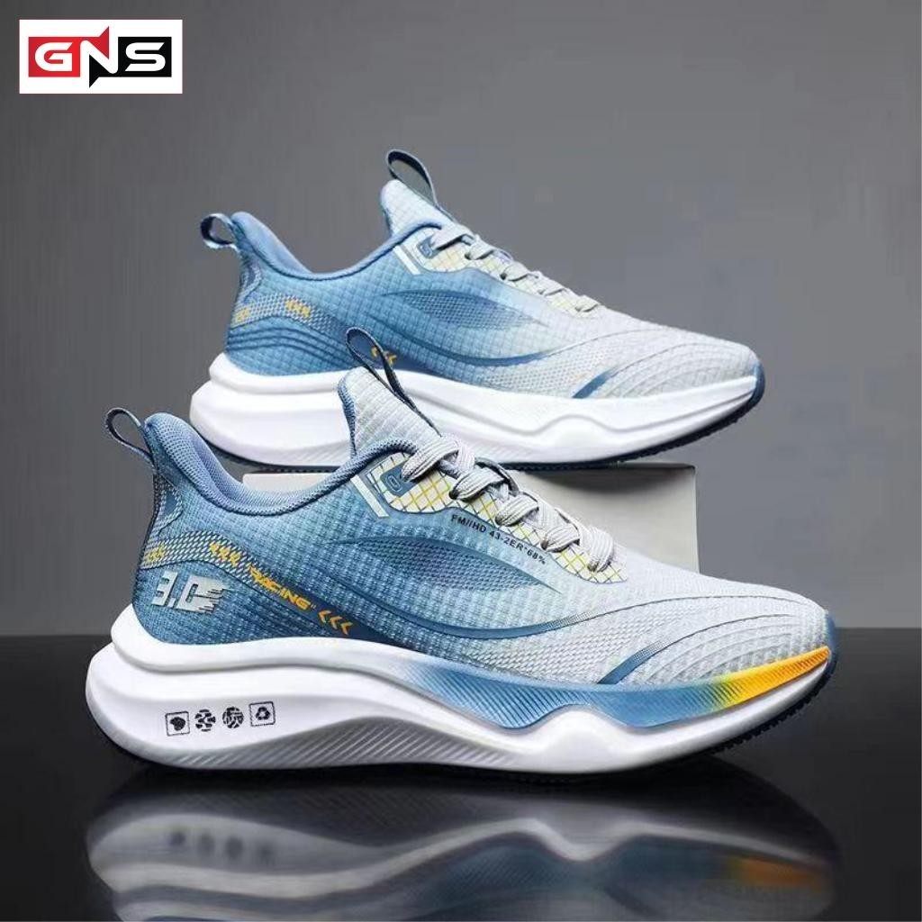Giày Nam Lucky 236 Mẫu Hot 2024, Giày Nam Sneaker Vải Thoáng Khí Chất Liệu Đế Cao Su Mềm Chống Trơn 
