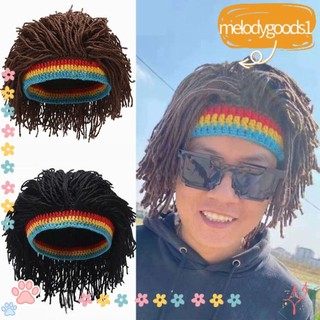 Melodgoods1 Mũ bện tóc giả, Hip-hop Reggae Dreadlocks Tóc giả, Thanh tóc giả nam màu đen / nâu hợp thời trang