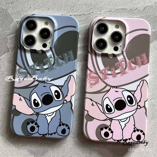 Ốp điện thoại Stitch Apple Vỏ cứng Thích hợp cho iPhone 11promax 11 12 13 promax 14promax 15promax 13pro xr xsmax 7 8 plus 11pro 14pro Vỏ bảo vệ chống sốc Bảo vệ ống kính