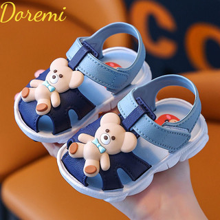 Dép trẻ em Giày tập đi đế mềm thoáng khí chống trượt hoạt hình thời trang dành cho bé trai và bé gái