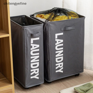 Chitengyefine Cán Giặt Hamper Có Bánh Xe Giỏ Giặt Chống Thấm Nước Và Có Thể Gập Lại Cho Quần Áo Đồ Chơi Giỏ Bảo Quản vn