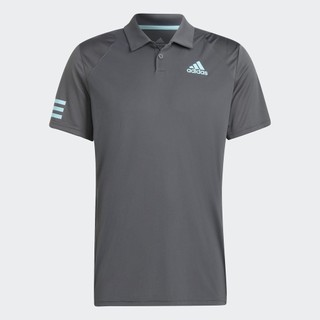  adidas Quần vợt Áo polo 3 Sọc Tennis Club Nam Xám HB8028