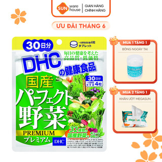 Viên Uống Rau Củ DHC Perfect Vegetable Premium Giúp Tiêu Hoá Tốt, Nâng Cao Sức Khoẻ
