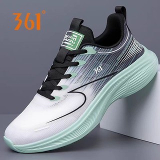 361 giày thể thao nam mùa hè 2024 giày chạy bộ thể thao đế mềm nam nữ cùng phong cách lưới thoáng khí chống sốc giày chạy bộ