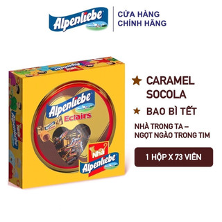 Kẹo Mềm Alpenliebe Éclair Hương Caramen Nhân Sôcôla 262.8g