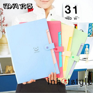 Bìa hồ sơ giấy A4 nhiều ngăn MARS