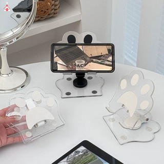 trong suốt giá đỡ máy tính bảng sang trọng giá đỡ điện thoại di động tại nhà để bàn để xem phim truyền hình và xem hiện YKi
