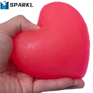 Đồ chơi bóp hình trái tim SPARKL, Đồ chơi nhồi bông trái tim nhỏ, Đồ trang trí Q mới lạ Đồ trang trí tăng chậm Gag Bóp đồ chơi nhân viên văn phòng