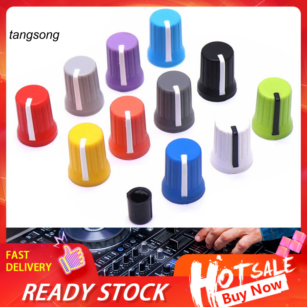Tang _ Dễ Dàng Lắp Đặt Núm Nắp Xoay Núm 5 Chiếc Đa Năng Eq Xoay Núm Thay Thế Kích Thước Mini Equaliz