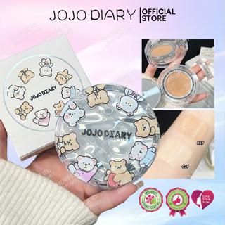  Jojo DIARY Air Cushion Cream Kem dưỡng da không chổi than Bảo hiểm toàn diện Kem che khuyết điểm Kiểm soát dầu Kem dưỡng ẩm Kem BB chống thấm nước Trang điểm mặt 