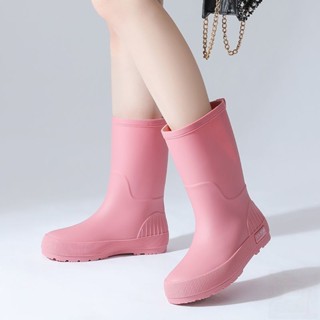 Giày Nước Thời Trang Đẹp Mới Cho Nữ Chống Trơn Trượt Đế Dày Giữa Bắp Chân Nhiều Màu Có Sẵn