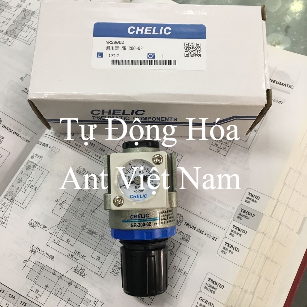 Chelic Van Điều Chỉnh Áp Suất Chính Hãng NR200-02 New